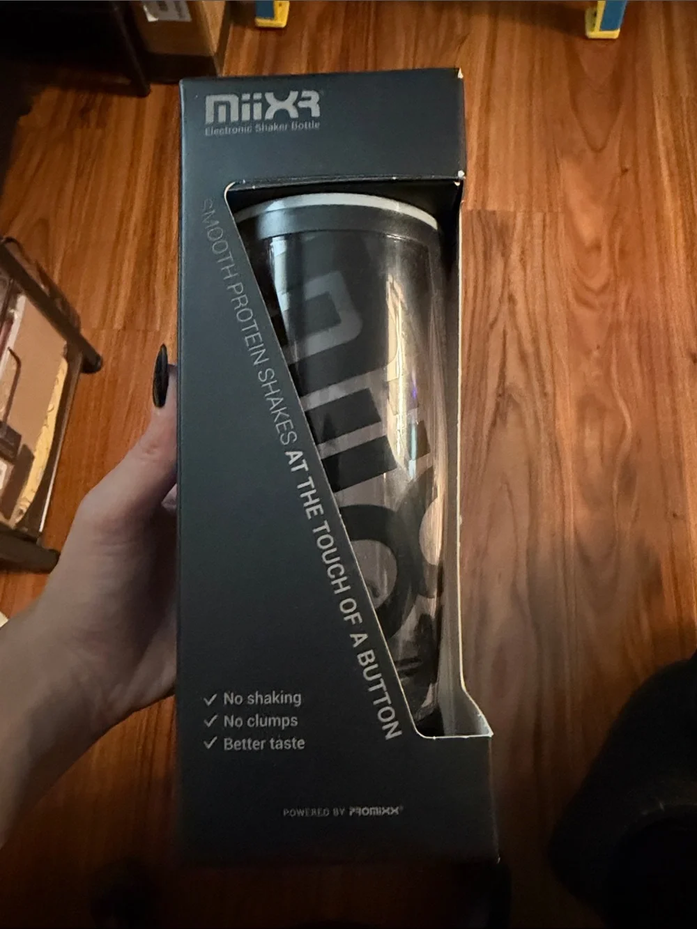 Electronic Shaker Bottle - Black